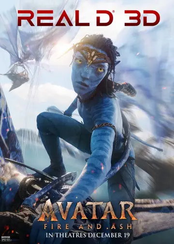 Plakat do filmu "Avatar: Ogień i popiół" #508180