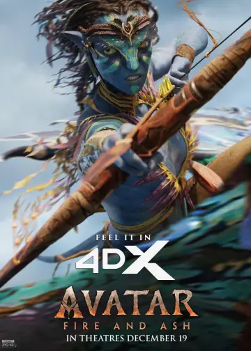 Plakat do filmu "Avatar: Ogień i popiół" #508186