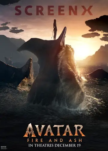 Plakat do filmu "Avatar: Ogień i popiół" #508200