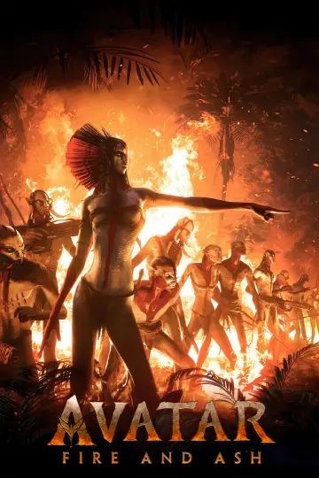 Plakat do filmu "Avatar: Ogień i popiół" #508214