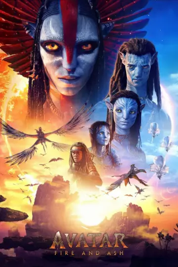 Plakat do filmu "Avatar: Ogień i popiół" #508234