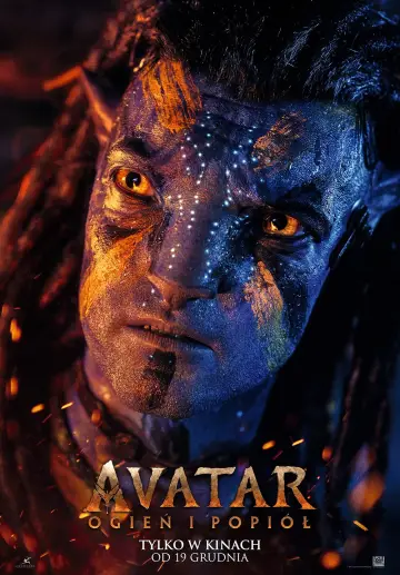 Plakat do filmu "Avatar: Ogień i popiół" #508242
