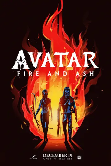 Plakat do filmu "Avatar: Ogień i popiół" #508249