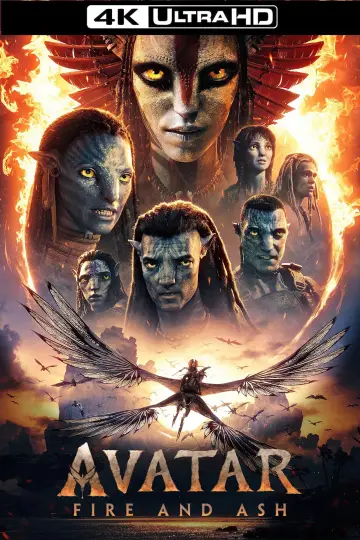 Plakat do filmu "Avatar: Ogień i popiół" #764053