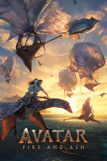 Plakat do filmu "Avatar: Ogień i popiół" #795310