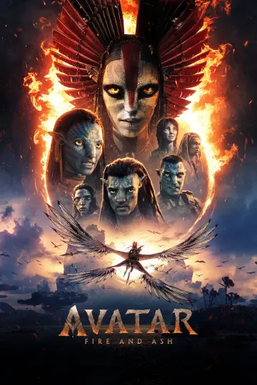 Plakat do filmu "Avatar: Ogień i popiół" #909091