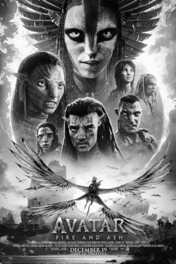 Plakat do filmu "Avatar: Ogień i popiół" #958448