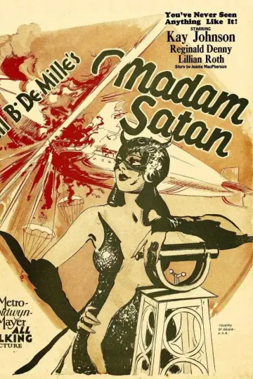 Plakat do filmu "Madam Satan" #1573453