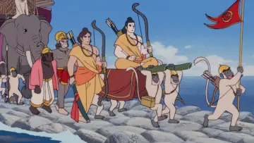 Zasłona do filmu "Ramayana : The Legend of Prince Rama" #1150018