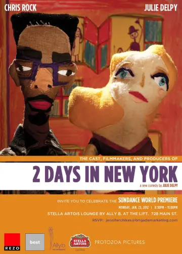 Plakat do filmu "2 dni w Nowym Jorku" #1068168