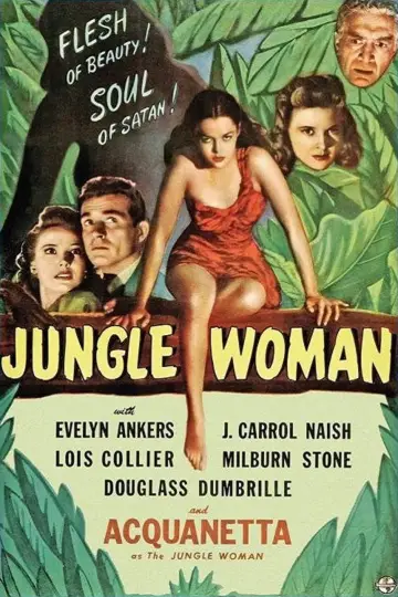 Plakat do filmu "Jungle Woman" #1658292
