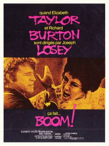 Plakat do filmu "Boom!" #738619