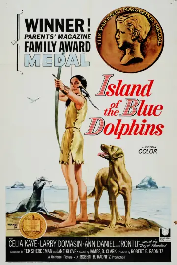 Plakat do filmu "Island of the Blue Dolphins" #1639630