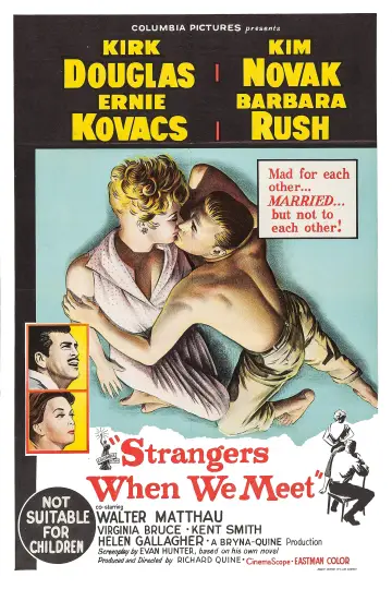 Plakat do filmu "Strangers When We Meet" #1856211