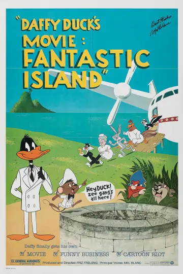 Plakat do filmu "Kaczor Daffy - Fantastyczna wyspa" #1573907