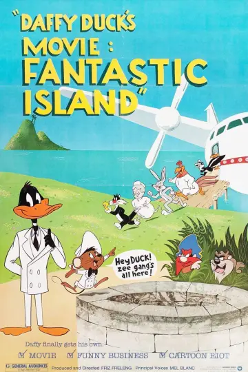 Plakat do filmu "Kaczor Daffy - Fantastyczna wyspa" #1573912