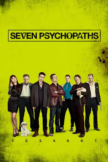 Plakat do filmu "7 psychopatów" #135658