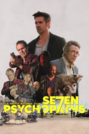 Plakat do filmu "7 psychopatów" #862147