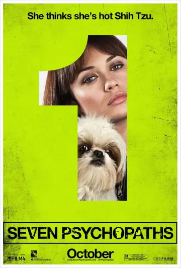 Plakat do filmu "7 psychopatów" #862151