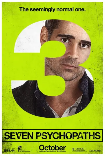 Plakat do filmu "7 psychopatów" #862152