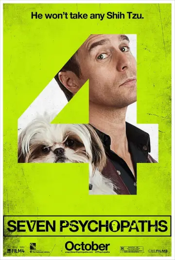Plakat do filmu "7 psychopatów" #862153