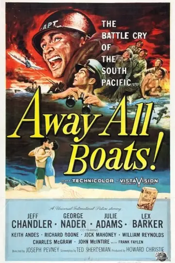Plakat do filmu "Away All Boats" #1589993