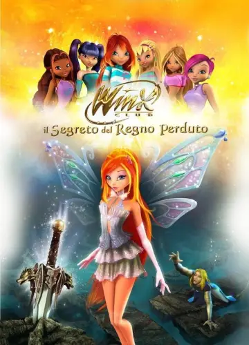 Plakat do filmu "Klub Winx: Tajemnica Zaginionego Królestwa" #352237