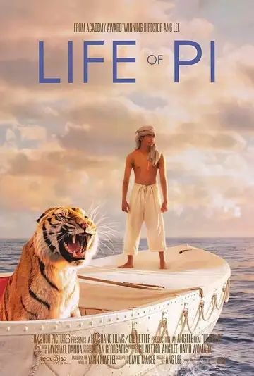 Plakat do filmu "Życie Pi" #218525