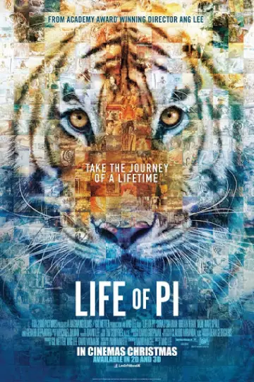 Plakat do filmu "Życie Pi" #218530