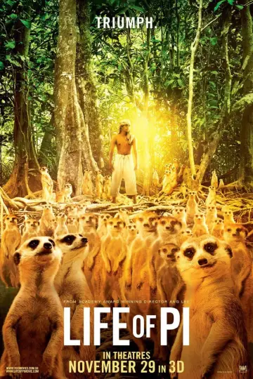 Plakat do filmu "Życie Pi" #218531