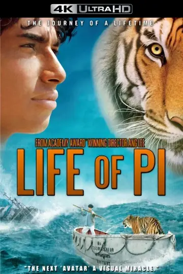 Plakat do filmu "Życie Pi" #218532