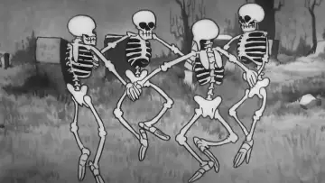 Zasłona do filmu "Taniec szkieletów" #1522972