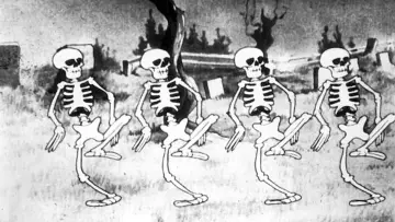 Zasłona do filmu "Taniec szkieletów" #1811860