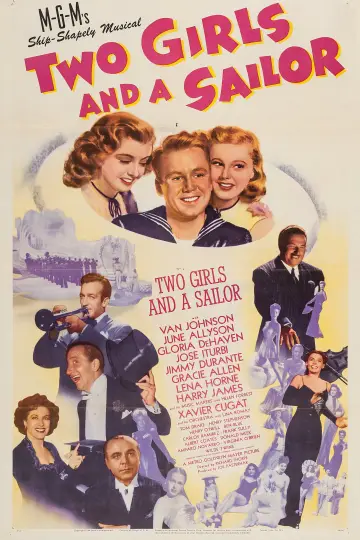 Plakat do filmu "Two Girls and a Sailor" #1160625