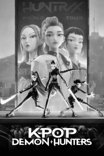 Plakat do filmu "K-popowe łowczynie demonów" #1176549