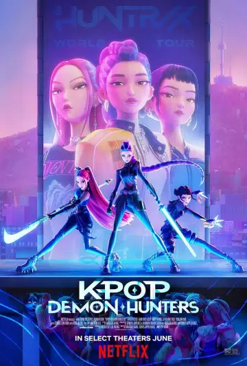 Plakat do filmu "K-popowe łowczynie demonów" #511024