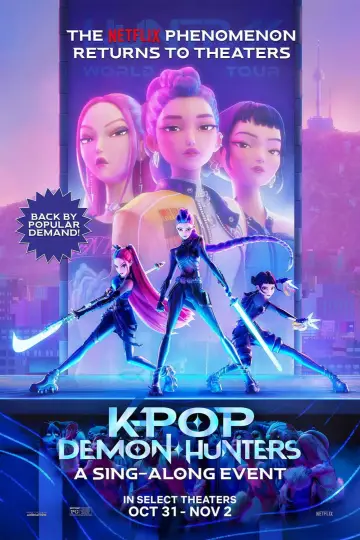 Plakat do filmu "K-popowe łowczynie demonów" #511043