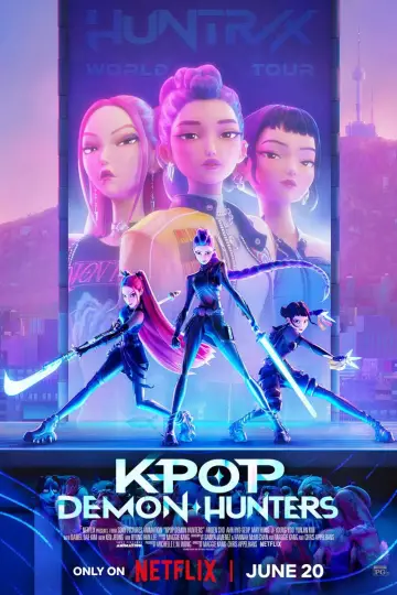 Plakat do filmu "K-popowe łowczynie demonów" #511050