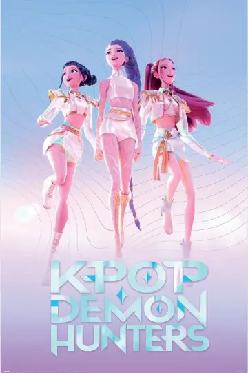 Plakat do filmu "K-popowe łowczynie demonów" #511066