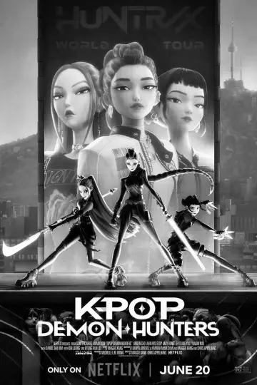 Plakat do filmu "K-popowe łowczynie demonów" #511075