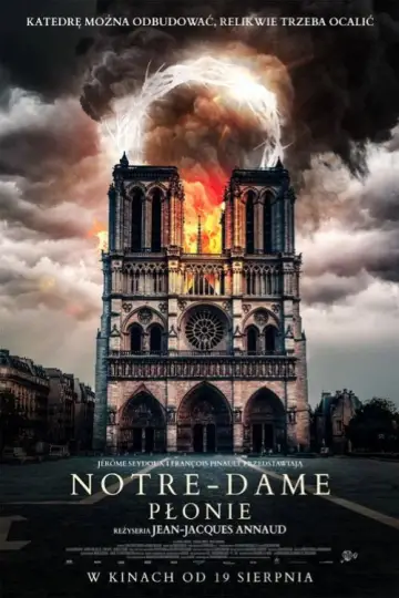 Plakat do filmu "Notre-Dame płonie" #1026147