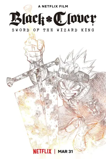 Plakat do filmu "Black Clover: Sword of the Wizard King" #16492