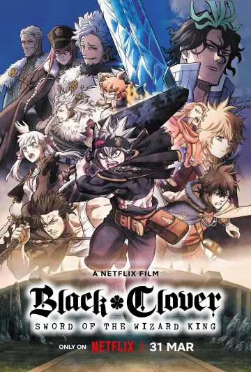 Plakat do filmu "Black Clover: Sword of the Wizard King" #16493