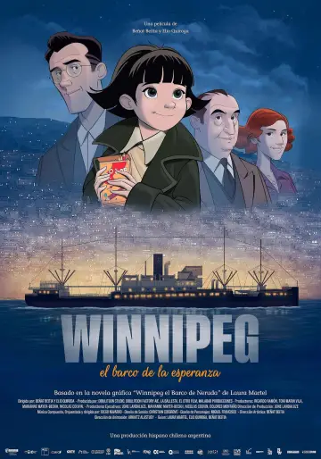 Plakat do filmu "Winnipeg, El Barco de la Esperanza" #917952