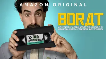 Zasłona do filmu "Borat: kaseta video z materiałem "nie do przyjęcia" według kazachskiego Ministerstwa Cenzury i Obrzezania" #1065611