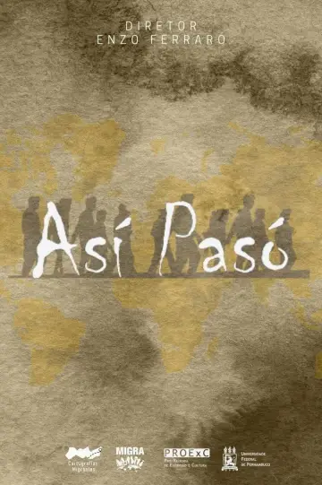 Plakat do filmu "Así Pasó" #1189318