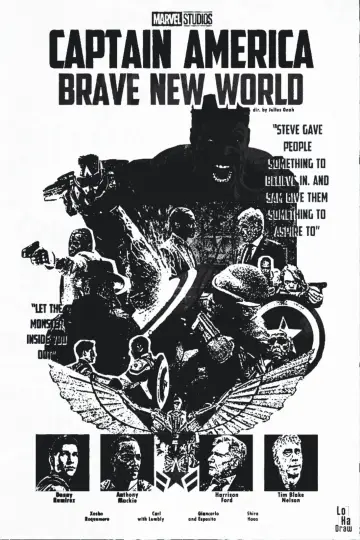 Plakat do filmu "Kapitan Ameryka: Nowy wspaniały świat" #1155652