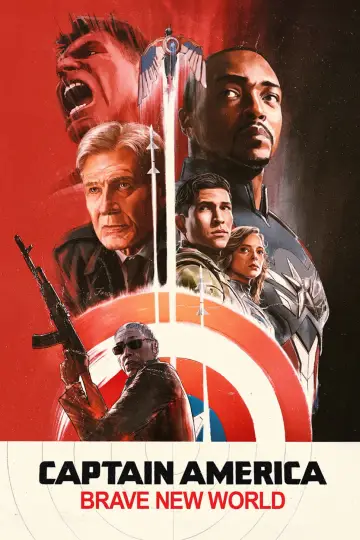 Plakat do filmu "Kapitan Ameryka: Nowy wspaniały świat" #552301