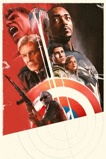 Plakat do filmu "Kapitan Ameryka: Nowy wspaniały świat" #552314