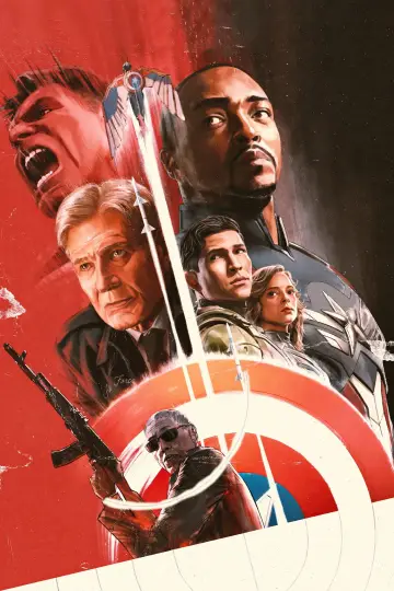 Plakat do filmu "Kapitan Ameryka: Nowy wspaniały świat" #552359